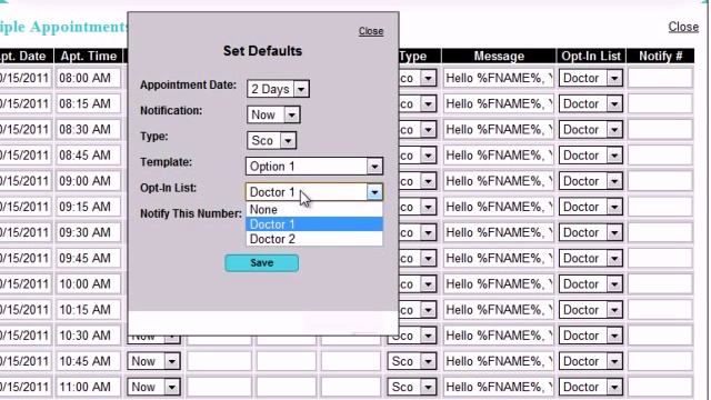 Appointment Reminder Tool смотреть онлайн