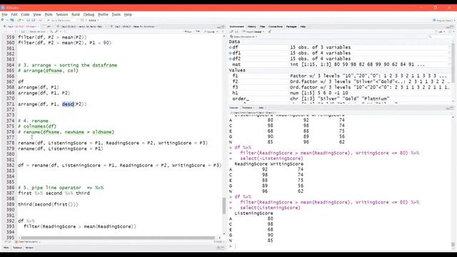Data Manipulation, Data Visualization, Data Frames | Python tutorial смотреть онлайн