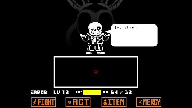 Undertale Call of the void(demo phase 1 NO HEAL) смотреть онлайн