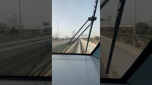 Метро Дубая перегон Dubai marina mall-Sobha reality красная ветка смотреть онлайн