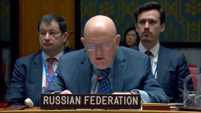Point Of Order By Permanent Representative Vassily Nebenzia At UNSC Meeting On DPRK