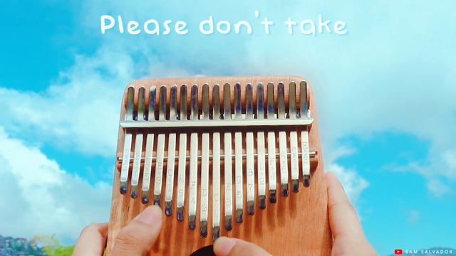 You Are My Sunshine - Kalimba Cover【Easy Tabs】 смотреть онлайн