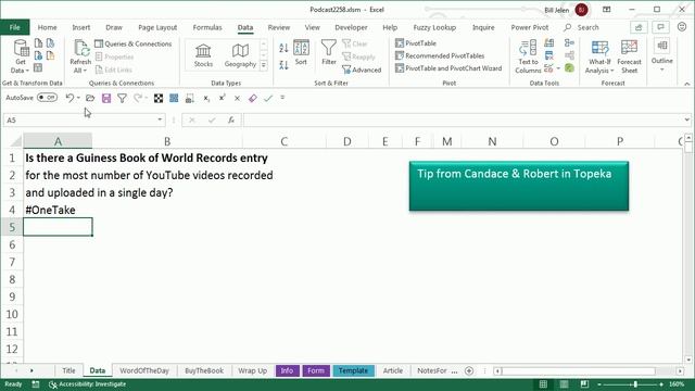 Excel Location Clarity: Excel Document Location - Episode 2258 смотреть онлайн
