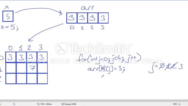 2D-arrays-test смотреть онлайн