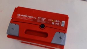 Распаковка — Автомобильный аккумулятор Gladiator EFB R+