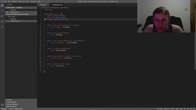 Coding a Fast Food Restaurant takeaway Menu in Java || HomeMade Java Projects 01 смотреть онлайн