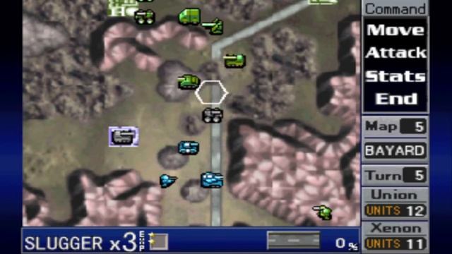 Во что поиграть? ? Nectaris Military Madness ? Прохождение / Walkthrough Ps1 gameplay кампания #3 смотреть онлайн
