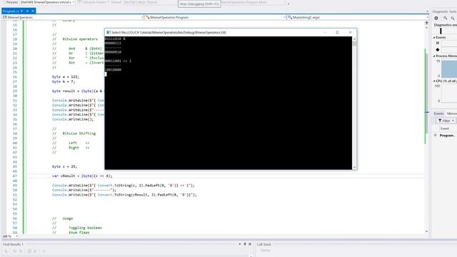 C# Programming Tutorials: Beginners 10 Binary and Bitwise Operators смотреть онлайн