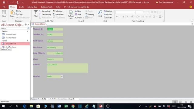Ms Access 5 - Adding Pictures On A Form смотреть онлайн