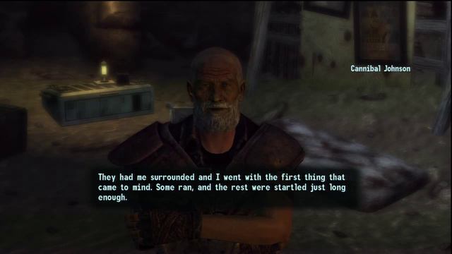 Fallout New Vegas Cannibal Johnson смотреть онлайн