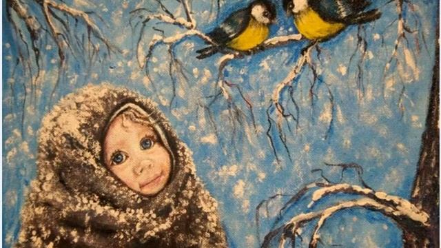 Дівчинка й синичка Сухомлинський Сказки на ночь Казки на ніч смотреть онлайн