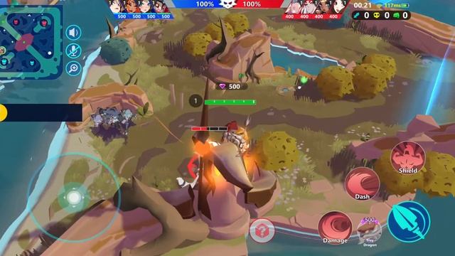 Shining Arena Tutorial Walkthrough | New MOBA game смотреть онлайн