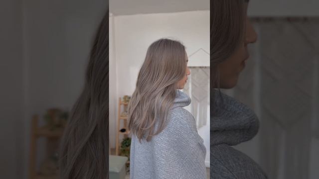 Snow beige color @spicahairdesign in Bangkok #hairstyle #haircolor смотреть онлайн