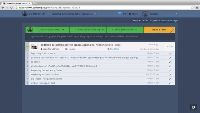 Continuous Deployment for Python Django apps from Bitbucket to Google App Engine -- The Codeship смотреть онлайн
