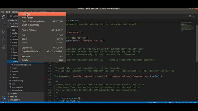 How to install Vuetify in Laravel смотреть онлайн