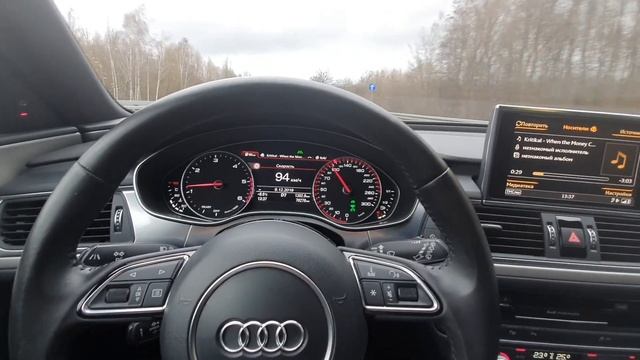 Ассистент полос Ауди А6 С7 Lane Assist