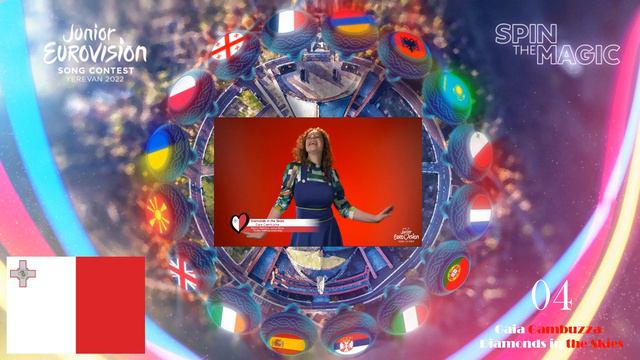 Junior Eurovision 2022 / My Top 4 - NEW: 🇲🇹 смотреть онлайн