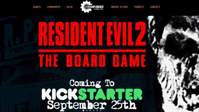 Resident Evil 2 The Board Game | Kickstarter Launched Steamforged Games | Buy/Back It Now! смотреть онлайн