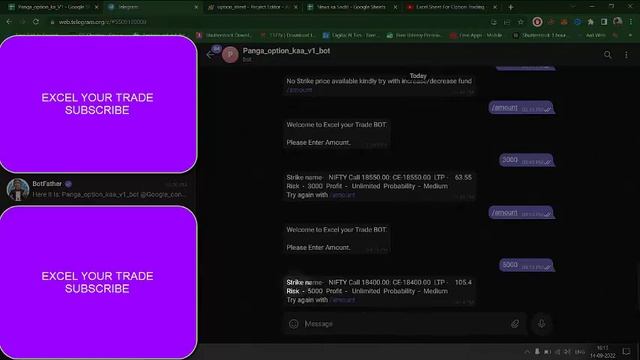 TELEGRAM BOT FOR OPTION TRADING смотреть онлайн
