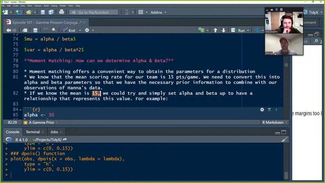 TidyX Episode 101 | Sampling, Simulation, and Intro to Bayes - Poisson/Gamma смотреть онлайн