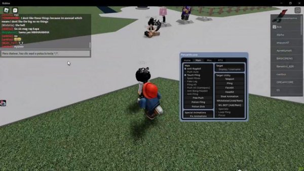 ROBLOX RAGDOLL ENGINE TROLL SCRIPT *PERUANITO.EXE*