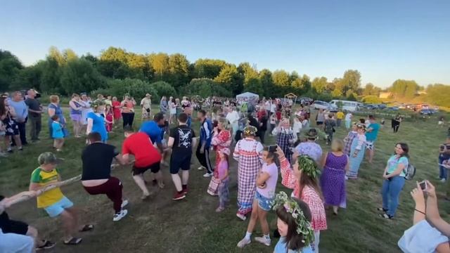 Иван Купала в деревне Фабрика Максатихинского района смотреть онлайн