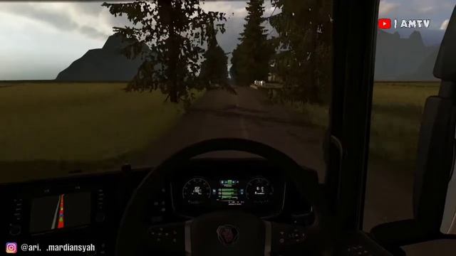 Tires Logistic - SCANIA S NORMAL ROOF || Indonesia Roads - ETS2 || Thrustmaster Ferrari 488 GTB смотреть онлайн