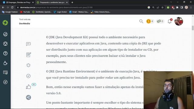 Aula 1 Curso de Java 2023 (instalando o java e sua variável de ambiente) смотреть онлайн