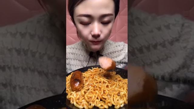 Real Mukbang:) HAMZY’S KOREAN Food Compilation , ASMR MUKBANG BBURINGKLE Chicken #EP40