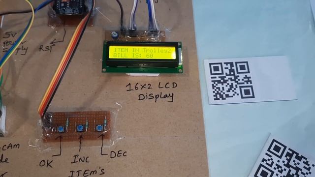 IoT Web based Smart Shopping?Trolley with ESP32-CAM QR Code Mobile?Cart Application смотреть онлайн