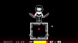 Undertale no more deals (chara battle)