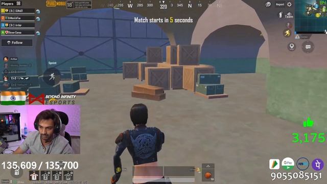 MS KICKED FROM CLAN, Bi Arthur | PUBG MOBILE LIVE ! смотреть онлайн