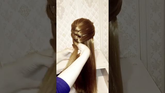 ?? НЕОБЫЧНАЯ КОСА ЗА МИНУТУ ? Колосок в школу для девочки?Быстрая и аккуратная прическа? смотреть онлайн
