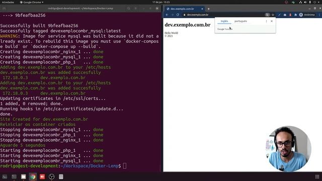 Crie uma Lemp Stack para Wordpress com Docker | PASSO A PASSO PARA INICIANTES | Tutoriais #04 смотреть онлайн