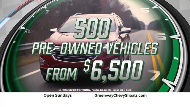 Choose from 500 PRE-OWNED Vehicles | Greenway Chevrolet of the Shoals смотреть онлайн