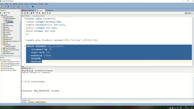 ORACLE - Secuencias - Unidad 3 смотреть онлайн