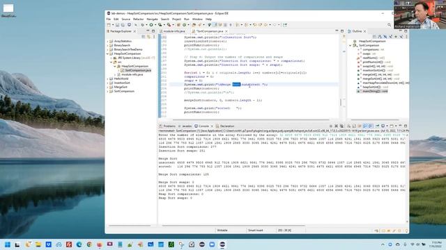ICS211 Video L5 Summer 2022 Lab 5: Heap Sort Comparison смотреть онлайн