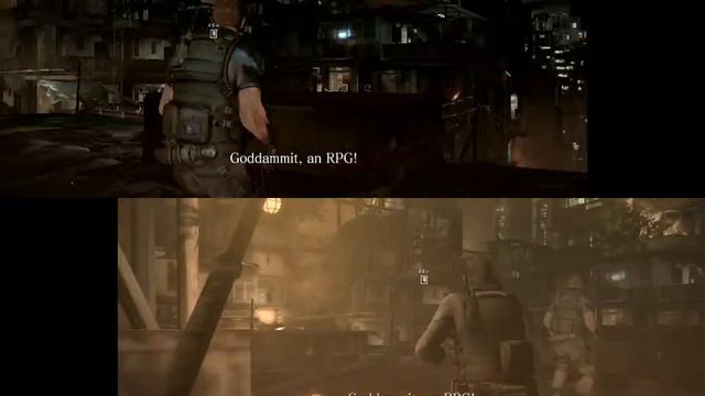 Resident Evil 6 Split Screen | Chris with Piers смотреть онлайн