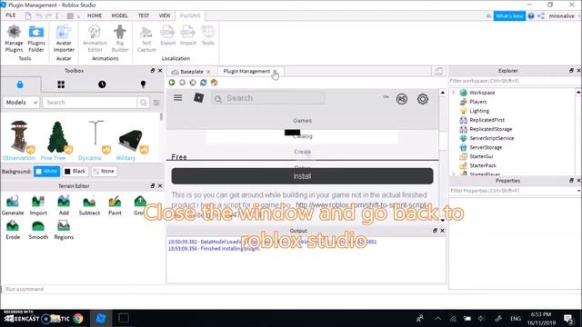 Roblox Studio how to install Plugins смотреть онлайн
