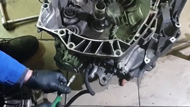 Разборка ДСГ