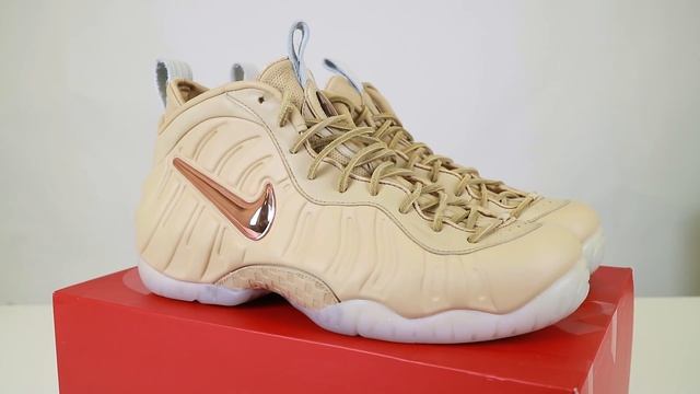 Unboxing и обзор кроссовок Nike Air Foamposite из Vachetta Tan Pack смотреть онлайн