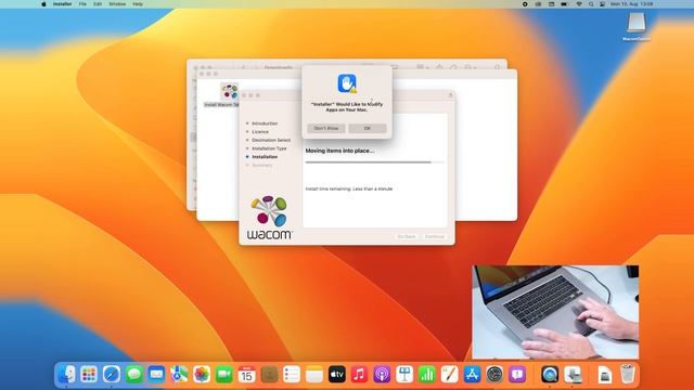 Wacom Cintiq Pro 27 – Install driver & register Mac смотреть онлайн