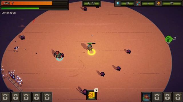 Survivor Mercs Первый взгляд ★ Пиксельные защитники ★ смотреть онлайн