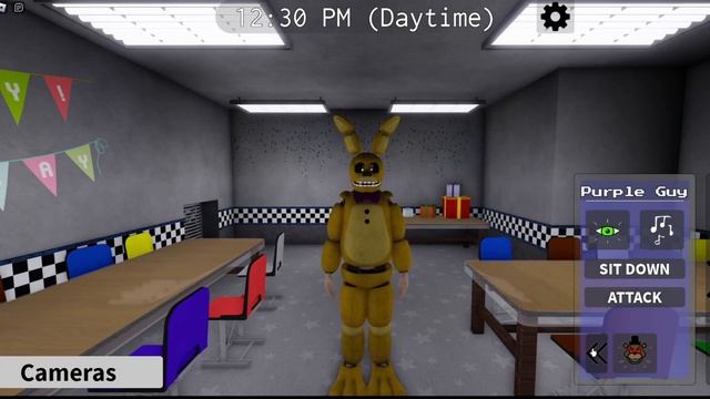 Новый геймпасс *PURPLE GUY* В игре Fredbear's Mega Roleplay! | Roblox смотреть онлайн