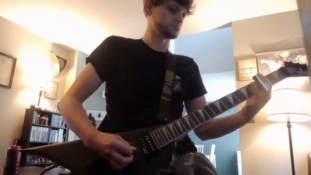 Blues Metal/Heavy Southern Rock with Slide on the Jackson King V смотреть онлайн