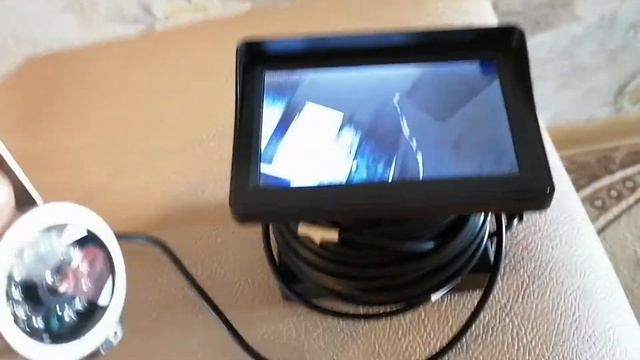 Видеообзор подводной сборки камеры 4,3 дюйма, 700 Tvl