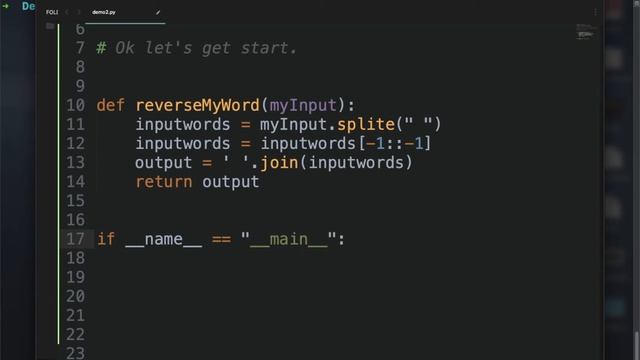 How to Reverse Words in Python (2020) смотреть онлайн