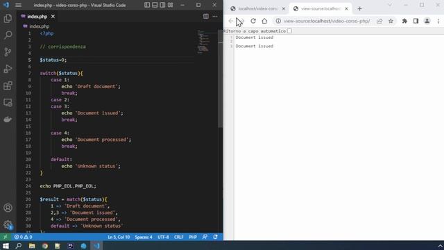 PHP 8: Corrispondenza (match) смотреть онлайн