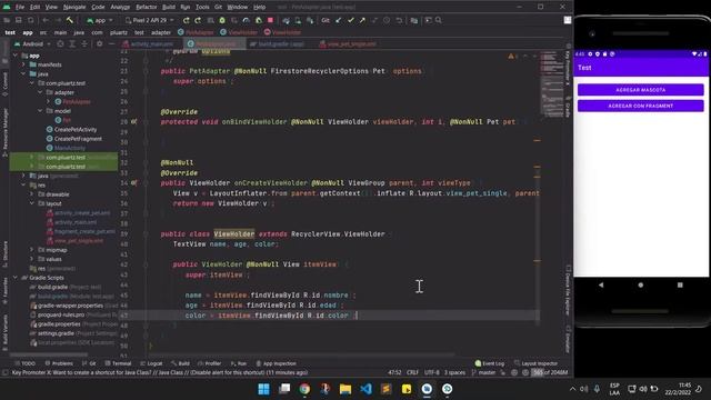 4. Consultar todos los datos de Firebase (FireStore) en android studio usando RecyclerView - Java смотреть онлайн