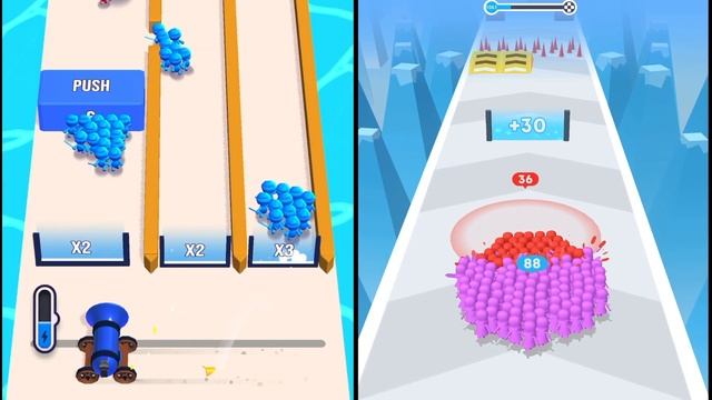 Mob Control | Count Master Crowd Runner 3D - ALL LEVELS iOS/Android Gameplay смотреть онлайн